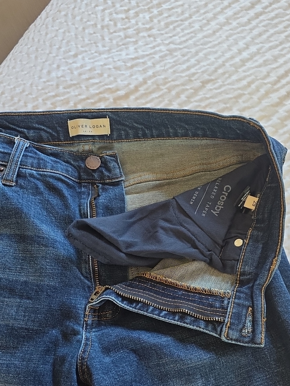 Oliver Denim Crosby Jeans Size 29 Relaxed Taper Never Worn